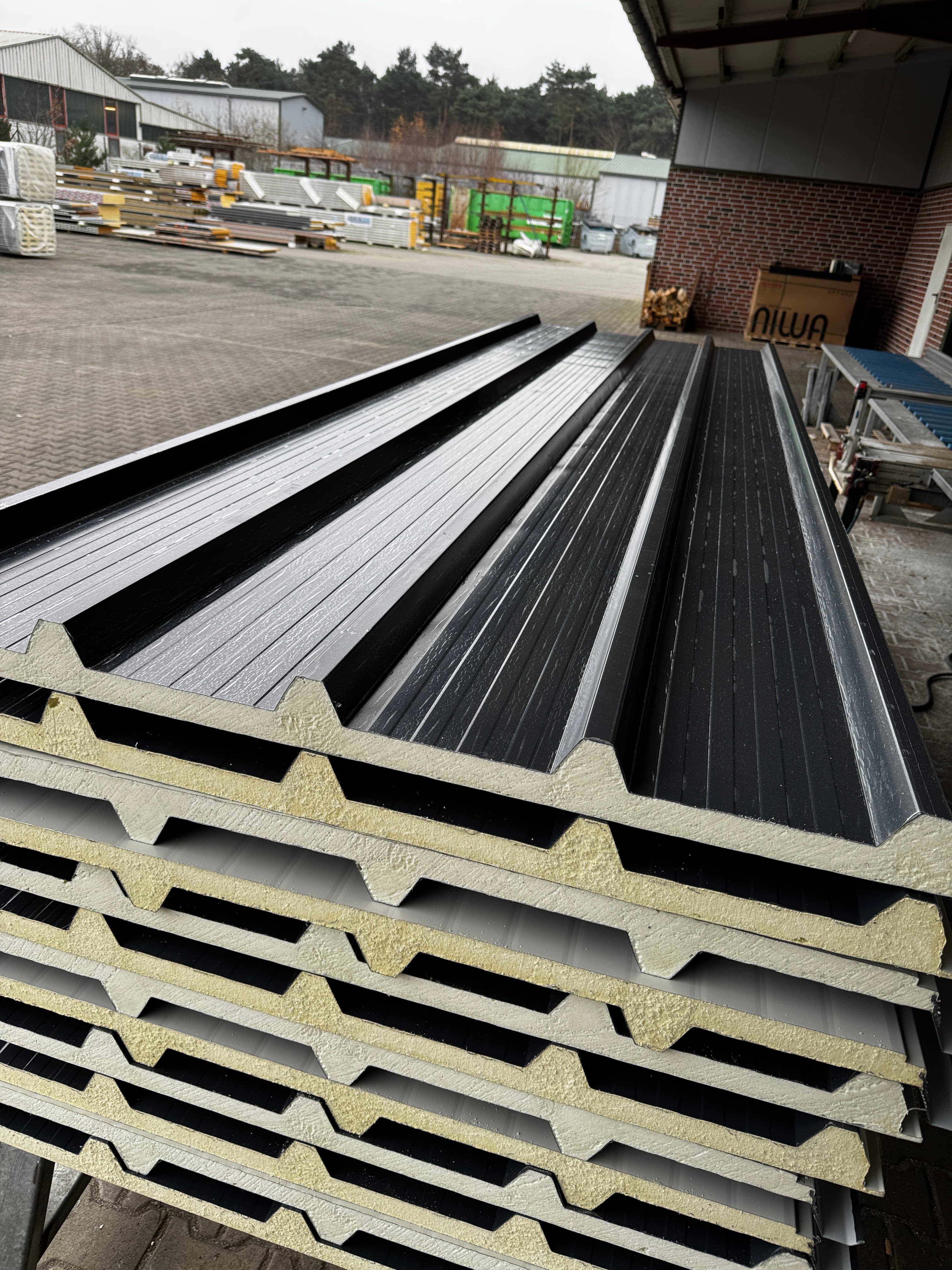 40 mm Iso-Sandwichpaneel Dach 