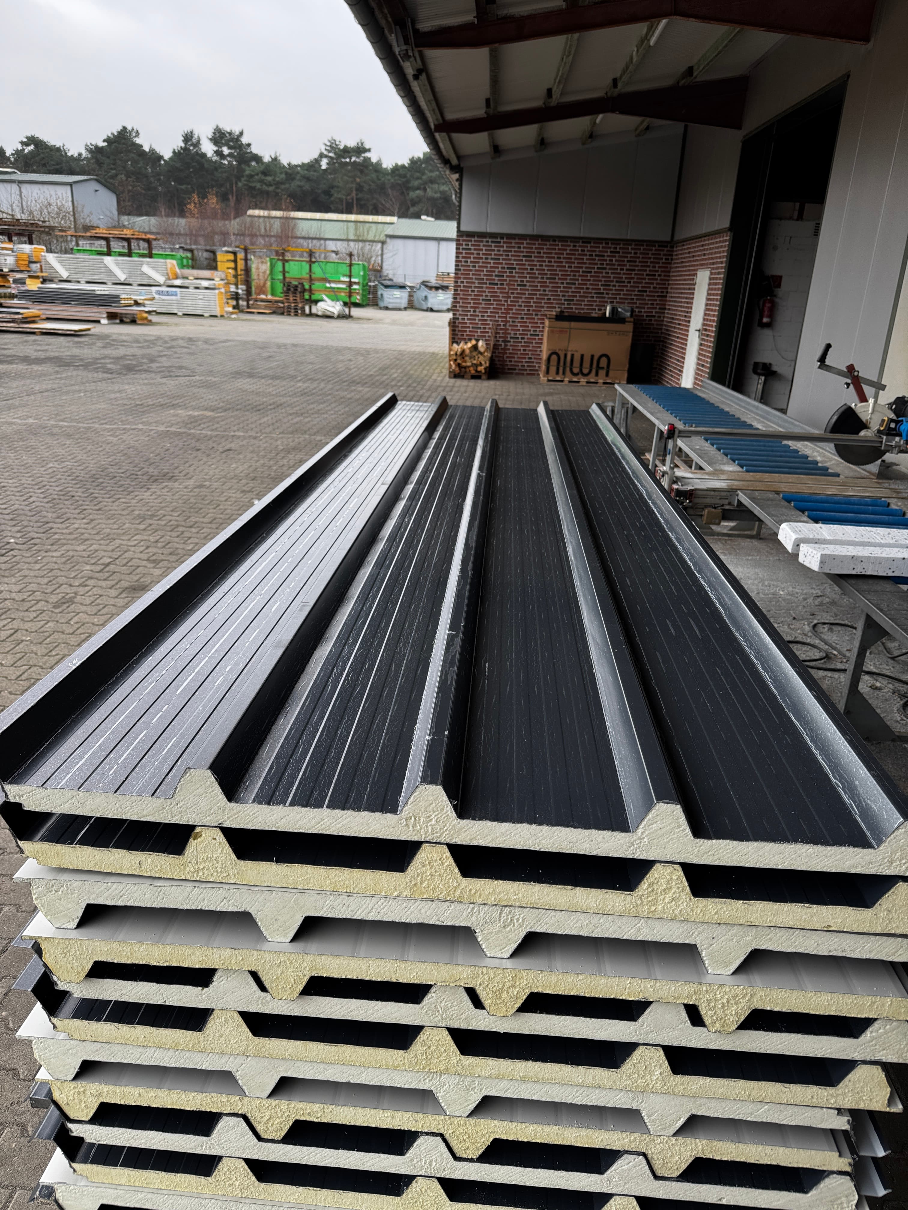 30 mm Iso- Sandwichpaneel Dach 