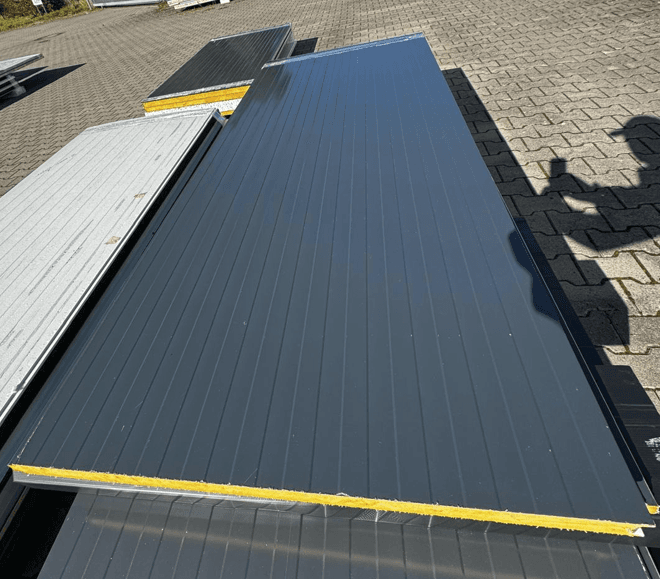 40 mm Iso- Sandwichpaneel Wand